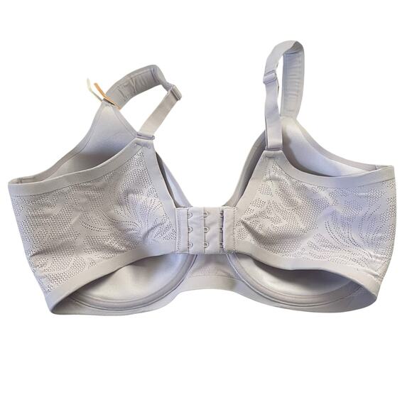 Bali Bra Womens Size 38DD Coolest Smoothing Underwire T-Shirt Bra DF4580 Purple - Picture 5 of 9